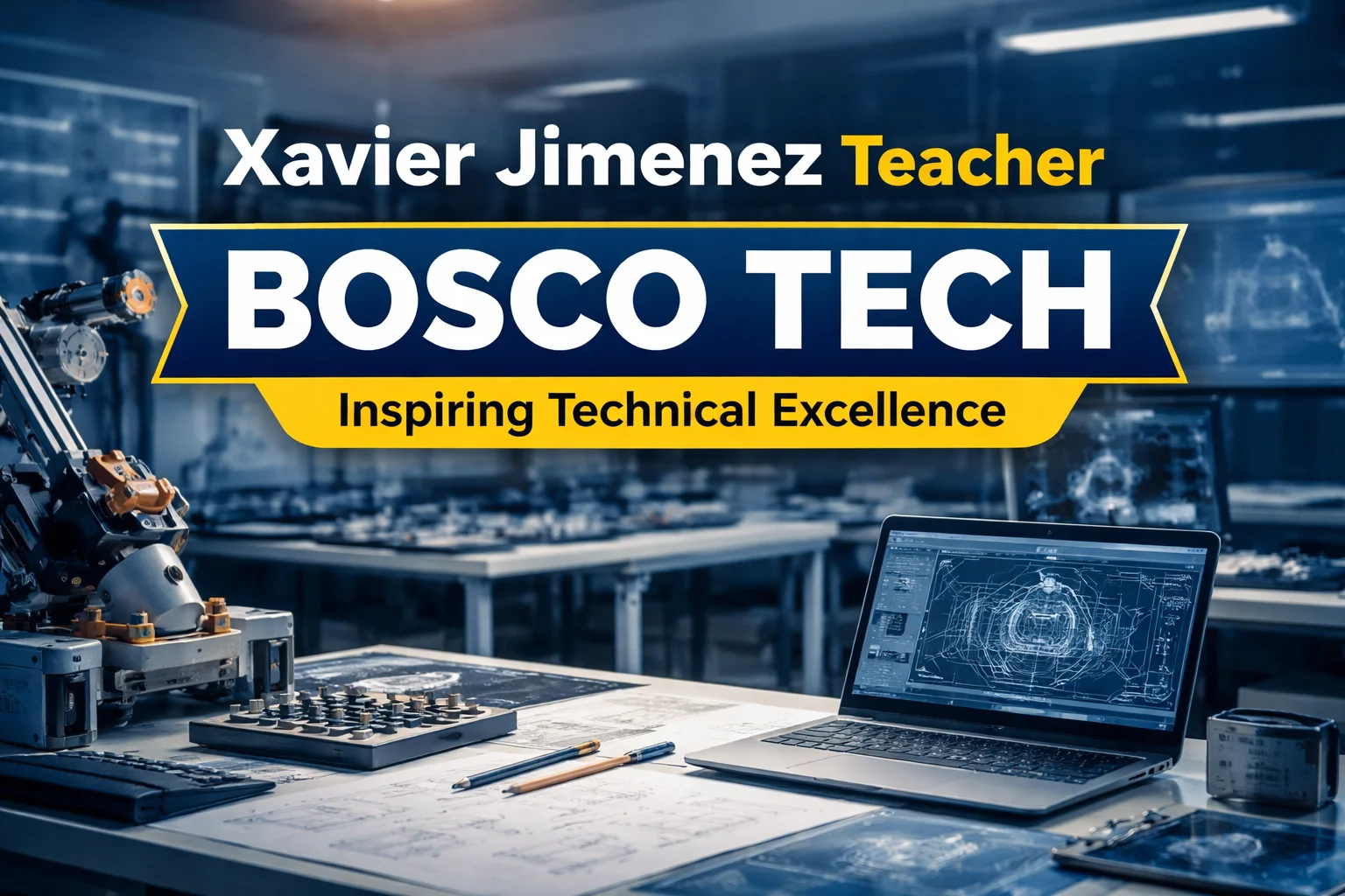 Xavier Jimenez Teacher Bosco Tech