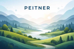 Professional abstract landscape design representing the keyword 'peitner' with minimal text and clean modern layout.